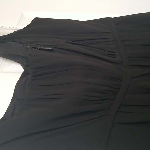 Azazie Hoya Black Sleevless Maxi Dress - Picture 8 of 16